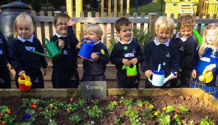Taunton School Nursery Garden Outdoor Fun