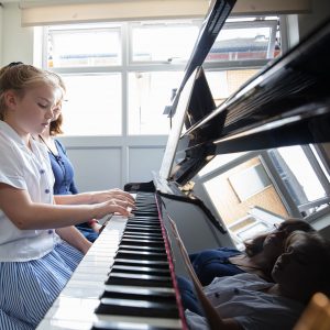 Taunton School Prep Girl Playing Piano
