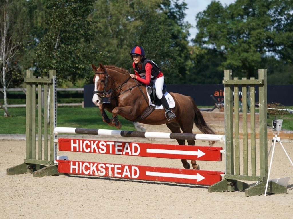 Emily Miller Competing At Hickstead