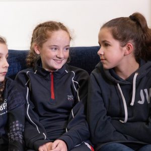 Taunton School Prep Boarding Girls Talking