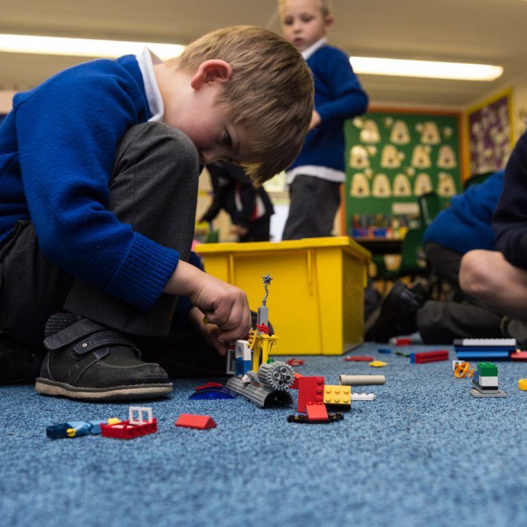 Taunton School Pre-Prep with Lego