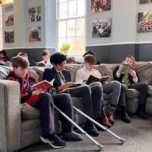 drop everything and read at taunton school