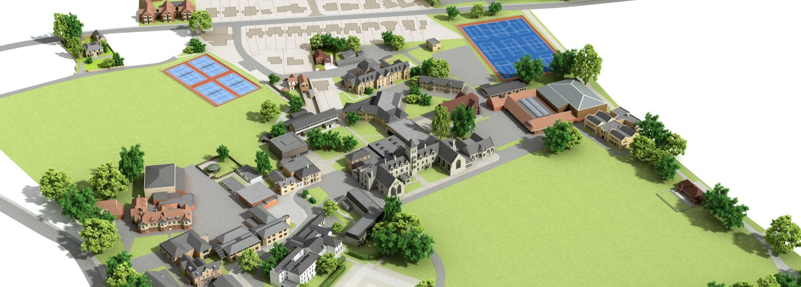 3D map of Taunton School