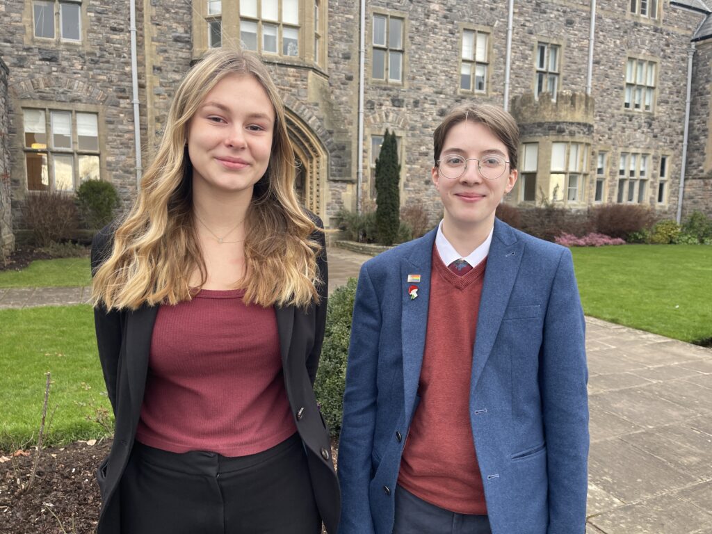 Oxford offers for Taunton School scholars Amelie and Evie